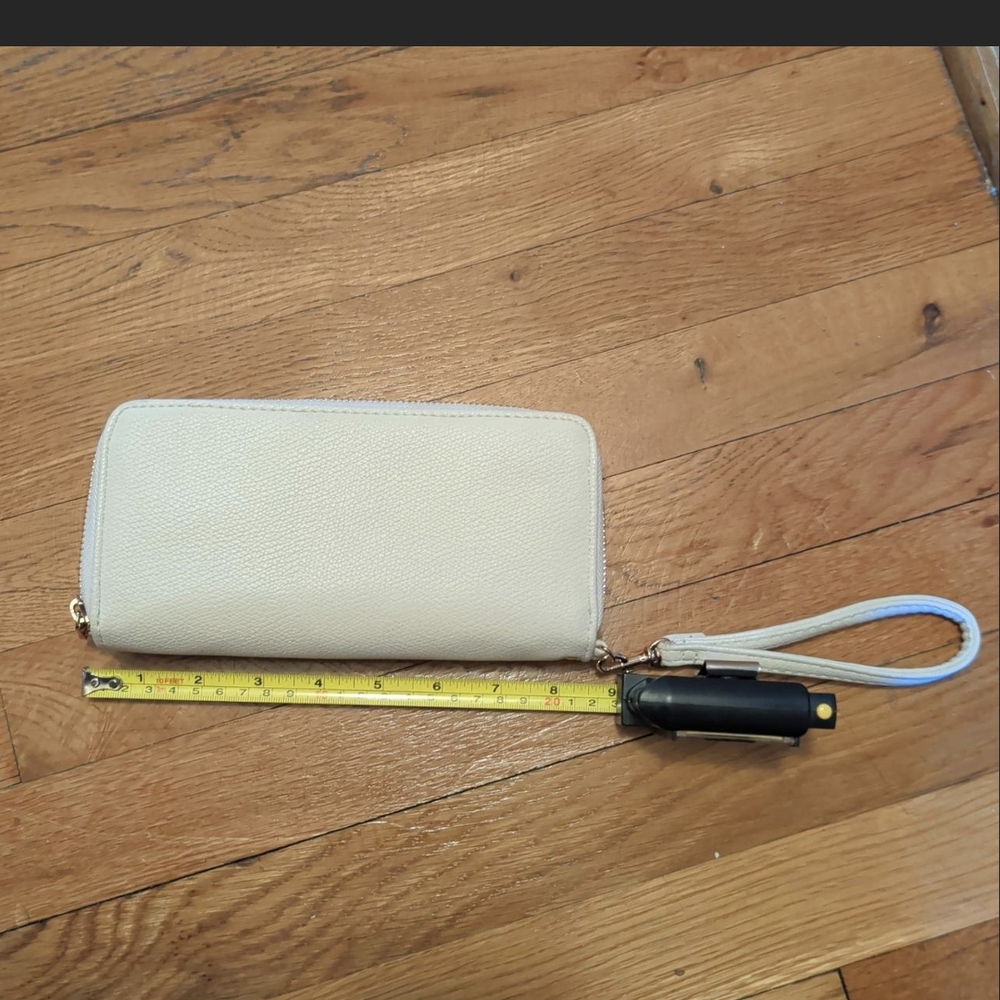 A New Day Tan Wristlet Wallet